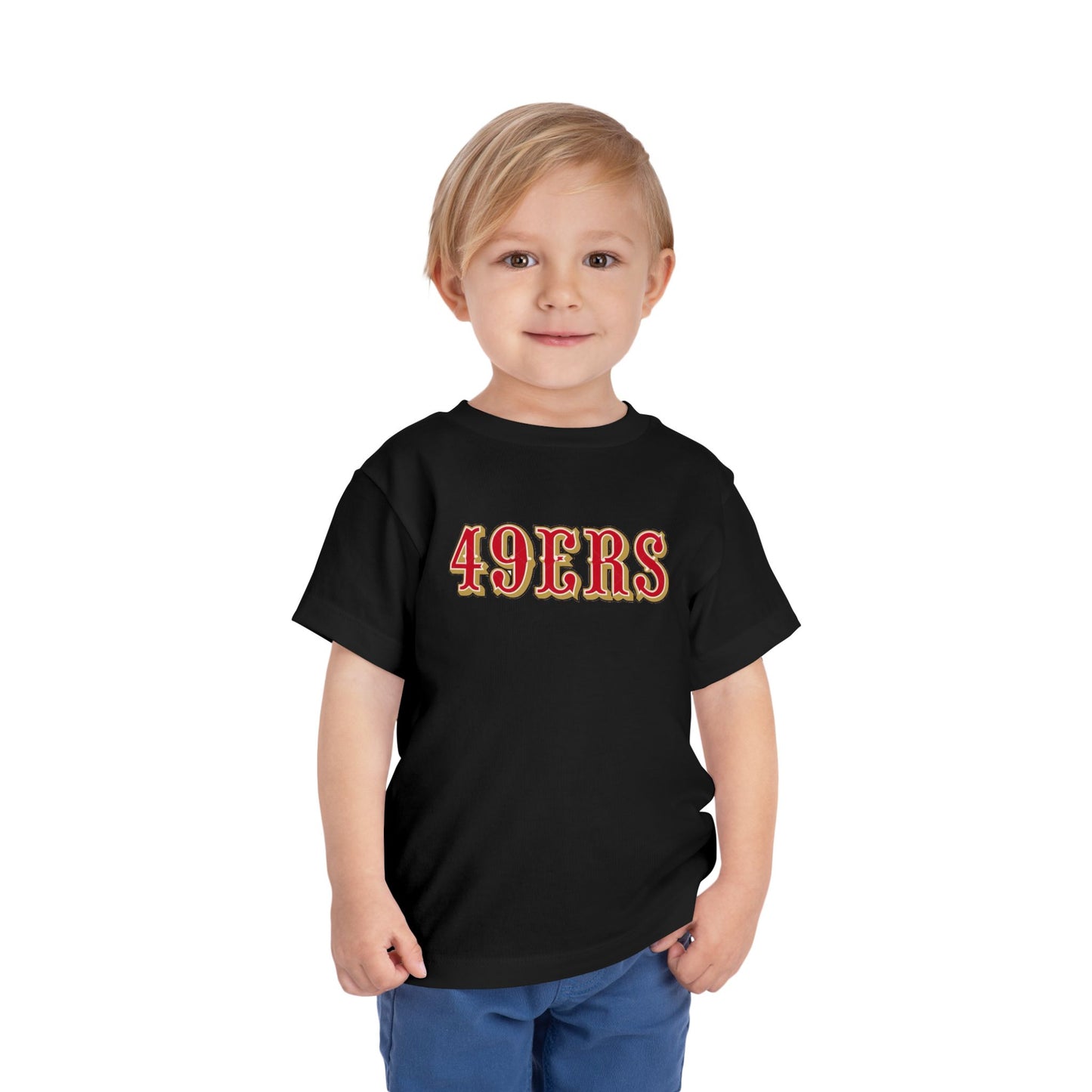 Toddler San Francisco 49ers Vintage "One Nation" Football Tee