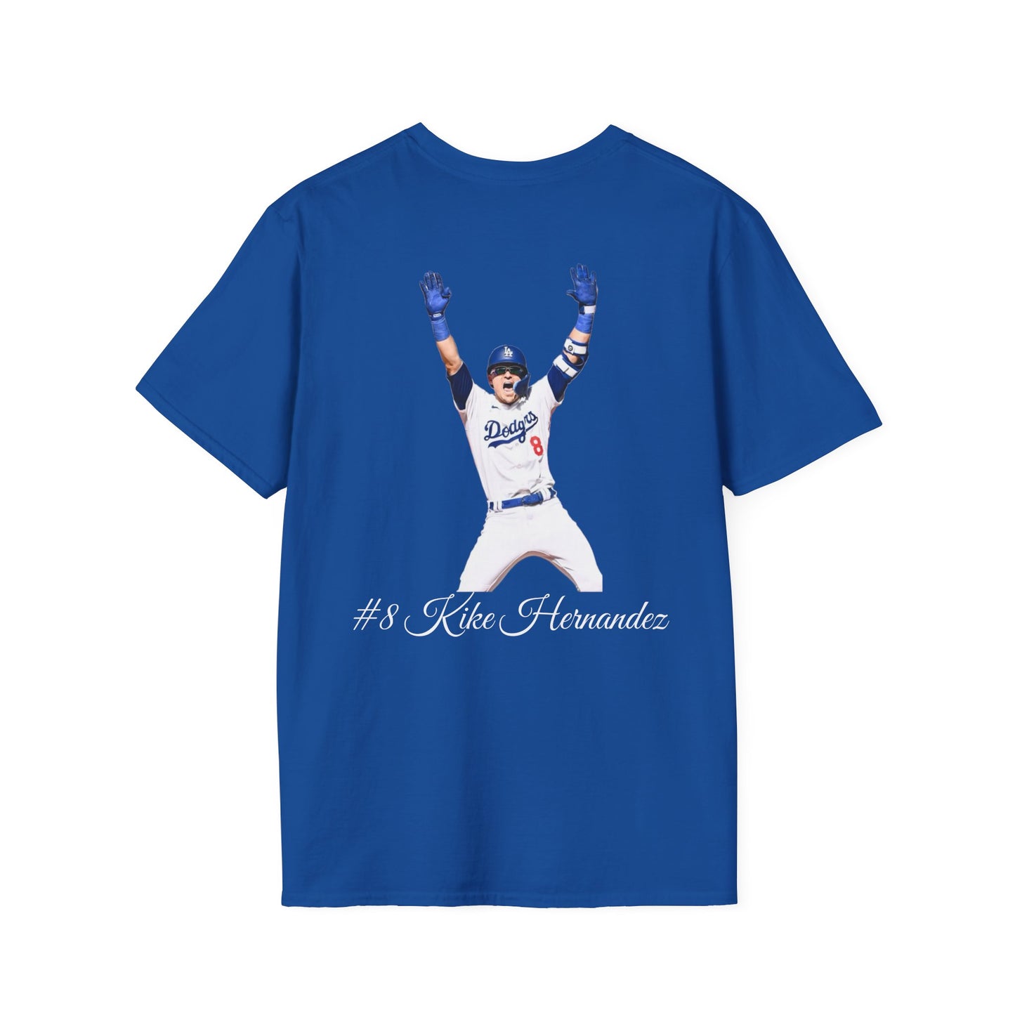 #8 Kike Hernandez 2 Unisex Softstyle T-Shirt