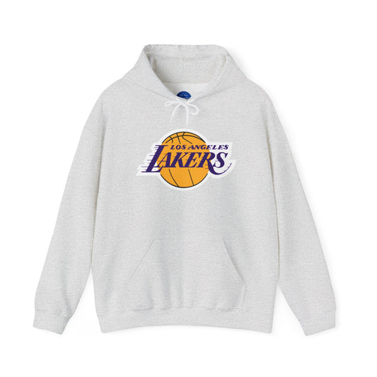 24 Mamba 'The GOAT' Midweight Hoodie — Basketball Fan Sweatshirt (Ash)