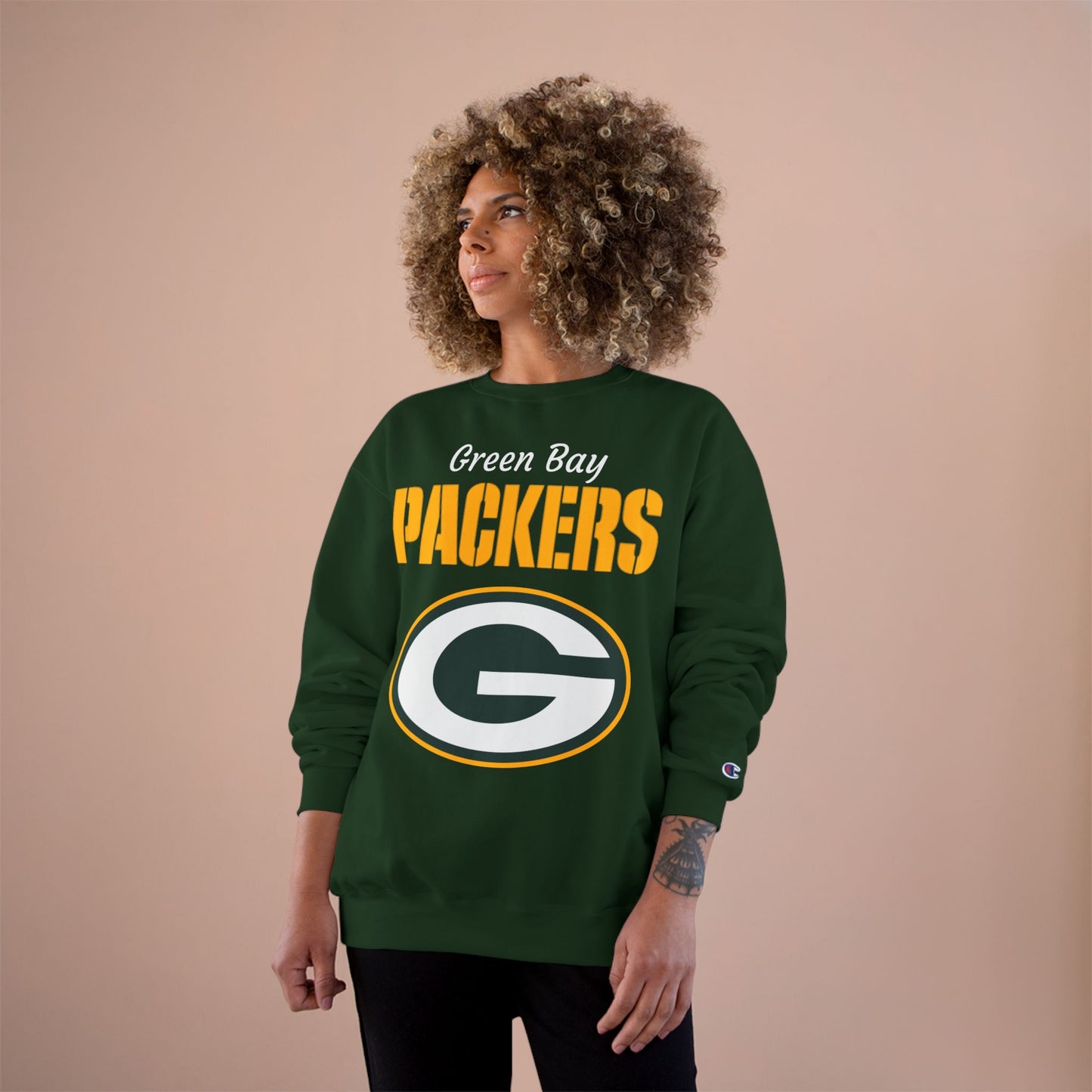 PACKERS Champion Crewneck Sweatshirt (Green)