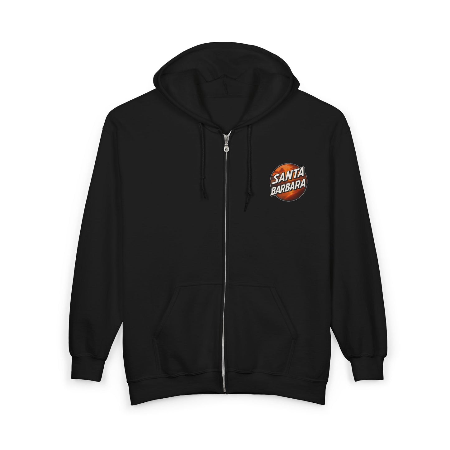 Santa Barbara Sunset Zip Hoodie