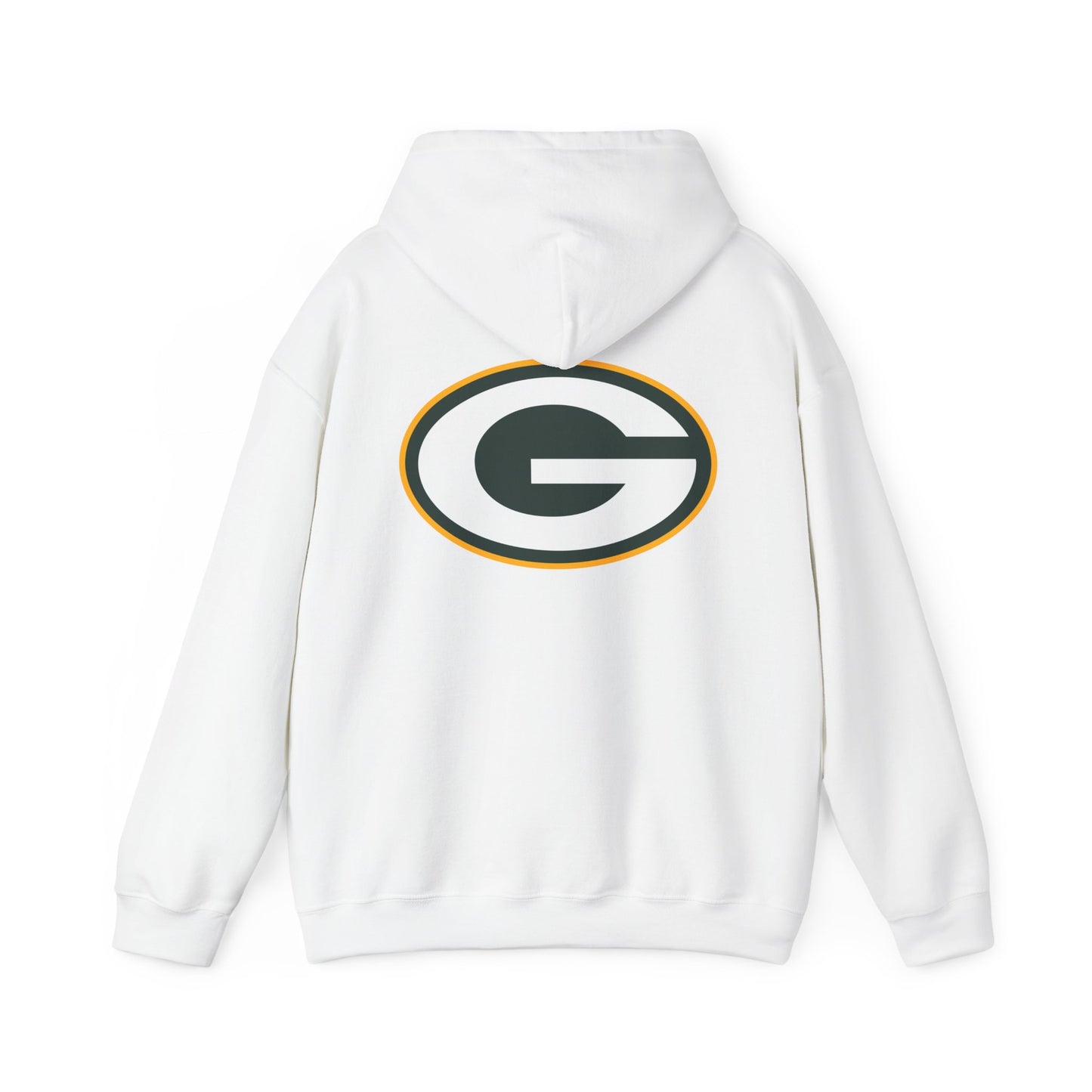 Packers Midweight Hoodie — Football Fan Hoodie (White)