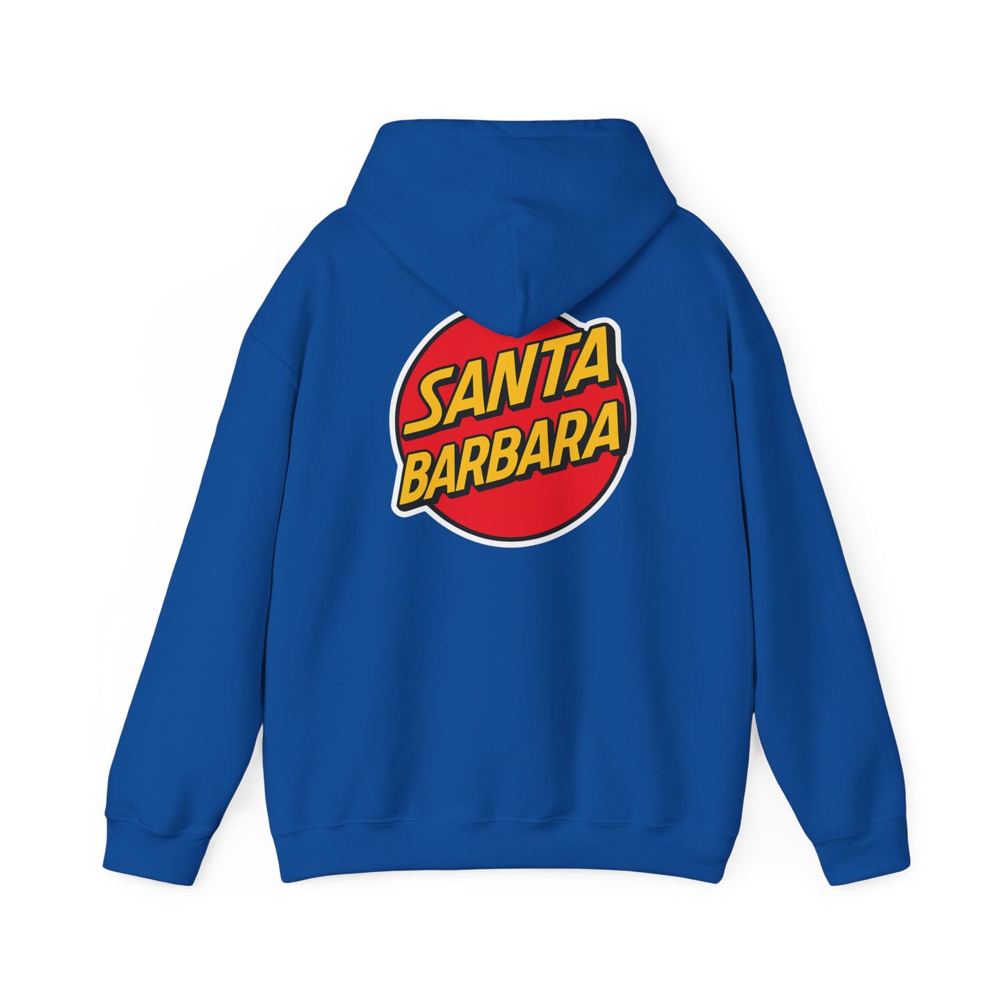 Santa Barbara Hoodie — Royal Blue City Pullover