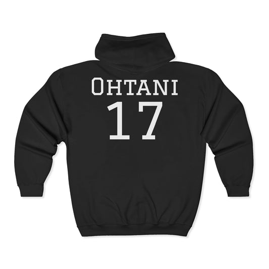 Not Like Us #17 Baseball Hoodie - Full-Zip Jacket (Player Photo & Back Number)