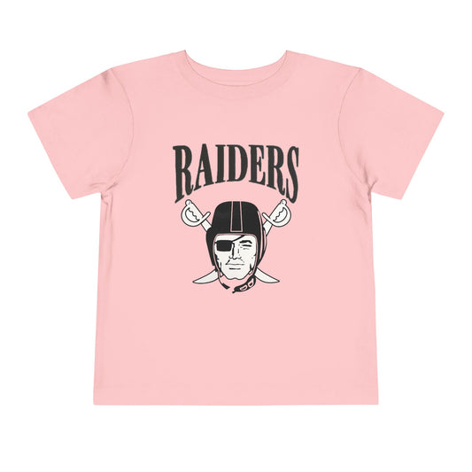 Toddler Raiders Vintage 'One Nation' Football Tee (Pink)