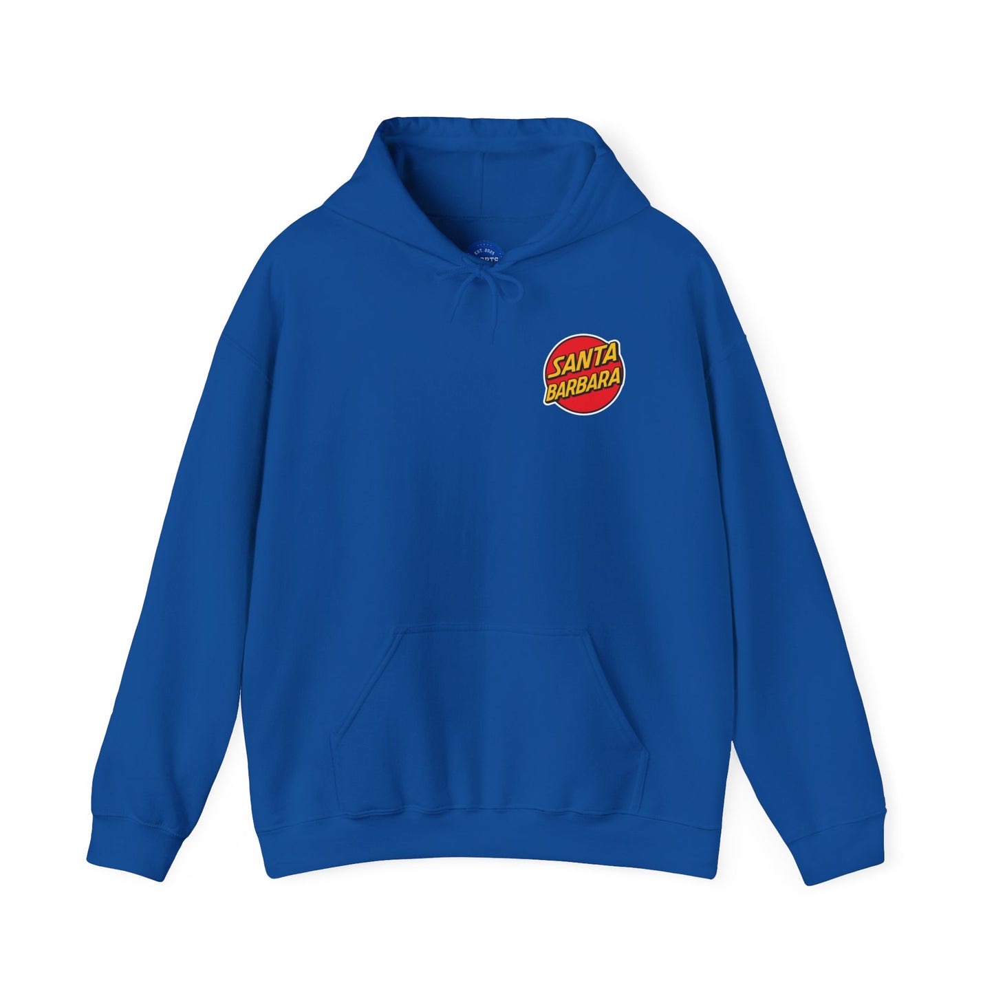 Santa Barbara Hoodie — Royal Blue City Pullover