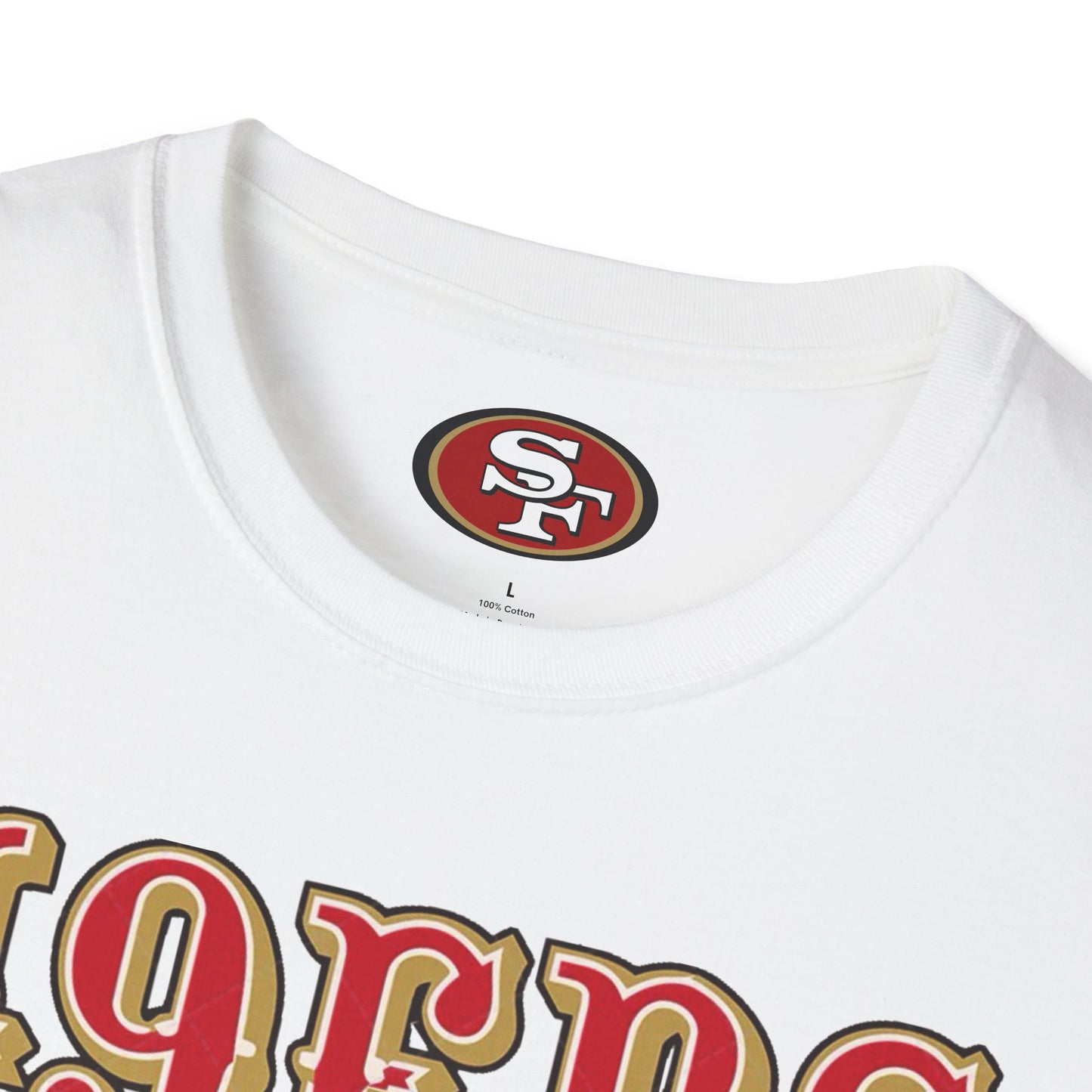 San Francisco 49ers Logo T-Shirt — 49ers Fan Tee (White) 2