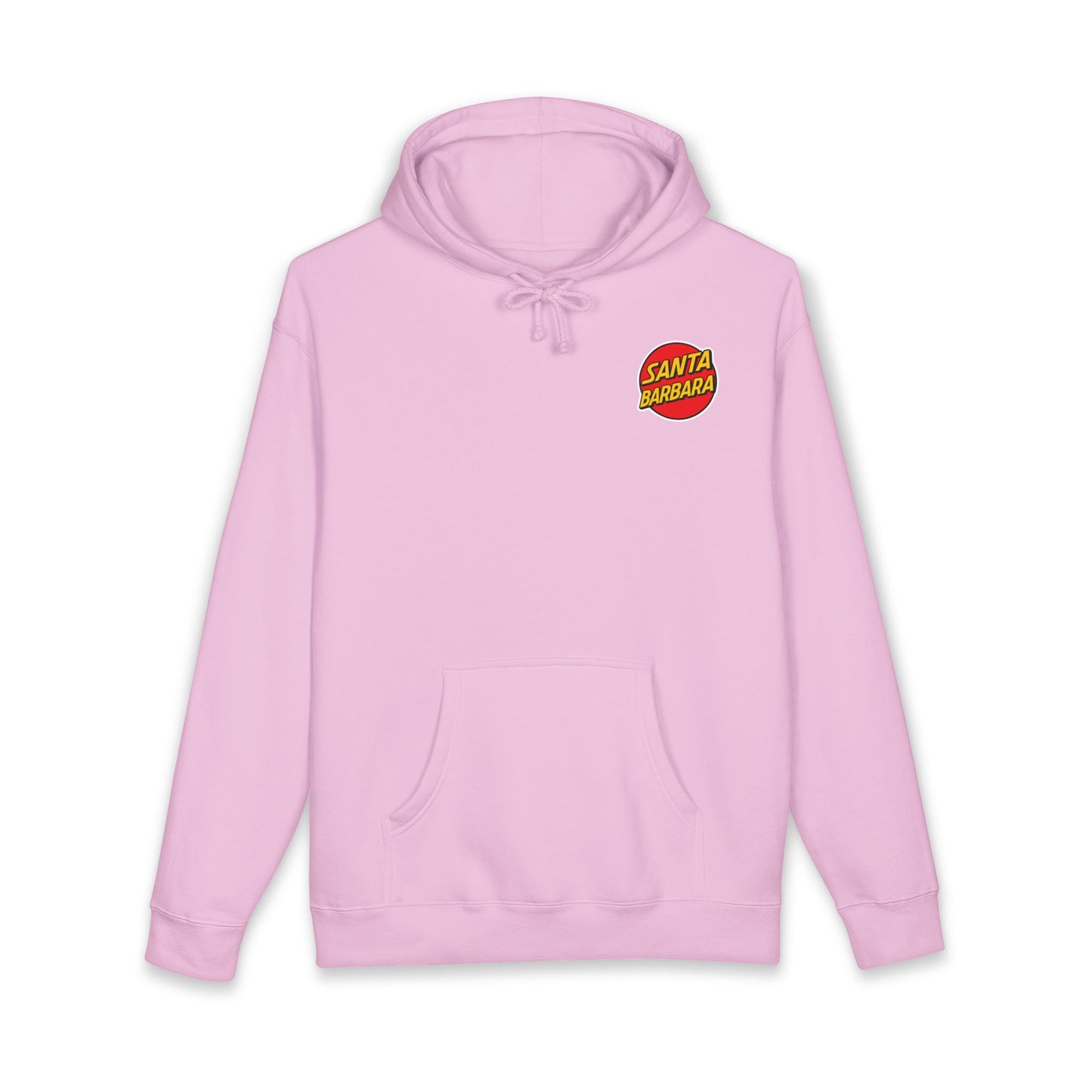 Santa Barbara Heavyweight Fleece Hoodie — Pink