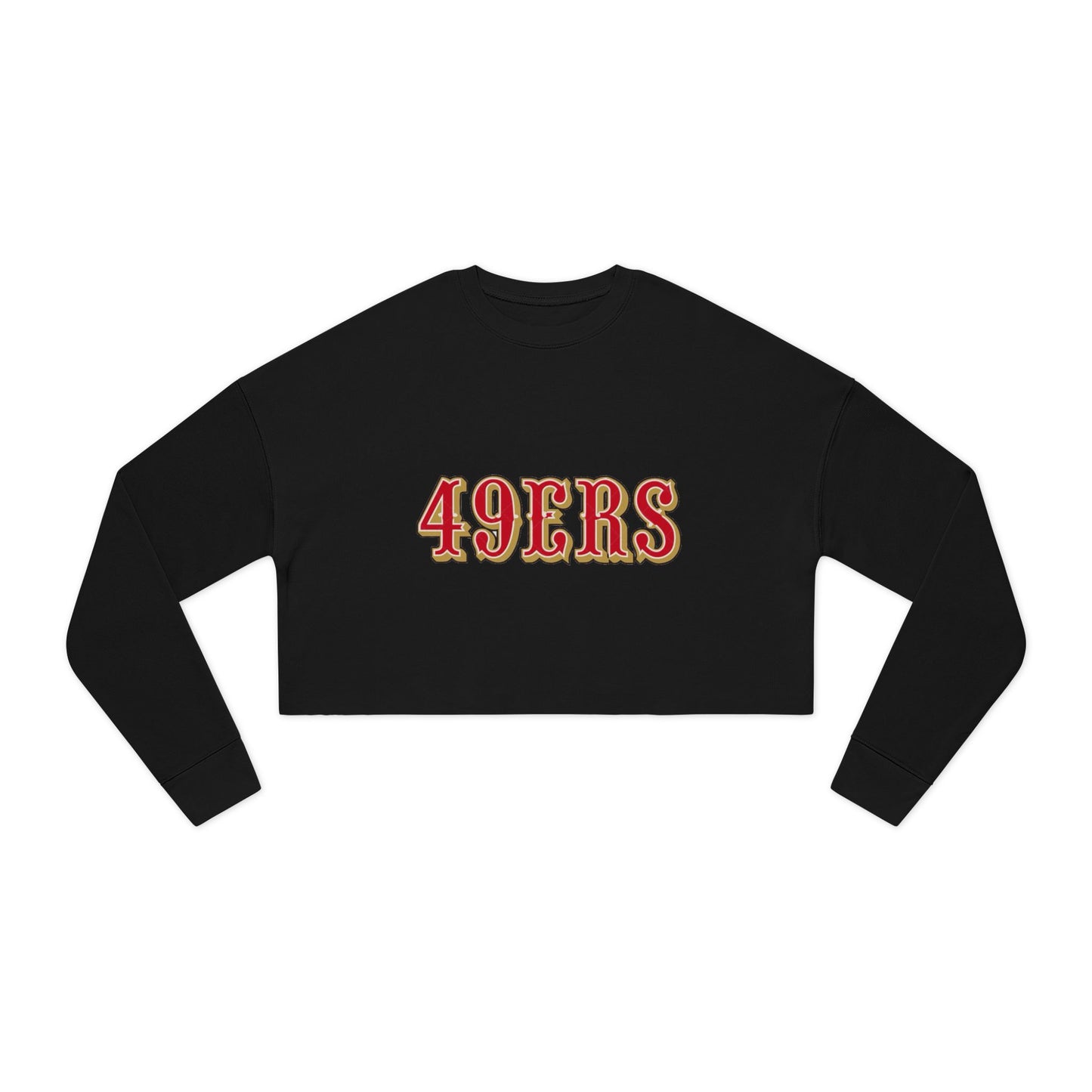 49ERS Cropped Sweatshirt — Women's NFL Team Spirit Top