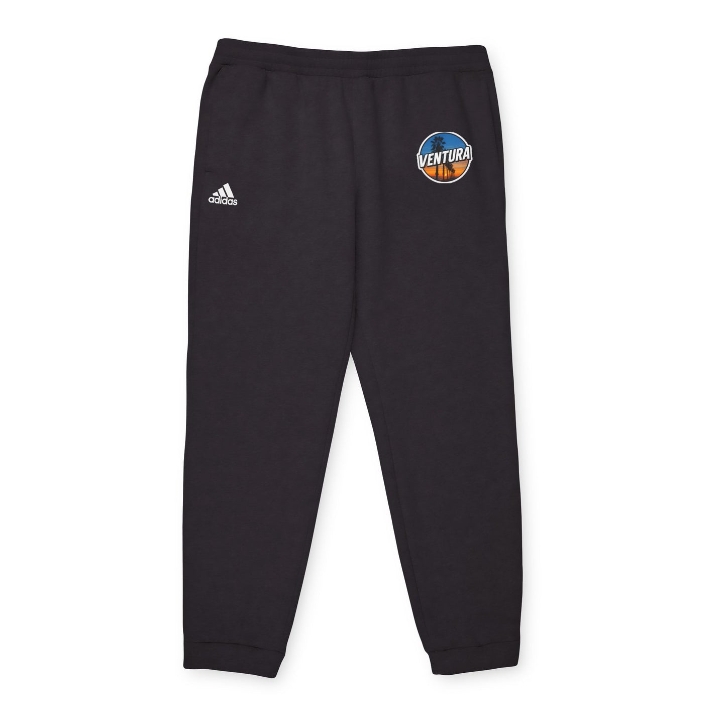 Ventura Surfer's Point Graphic Joggers — Black Sweatpants