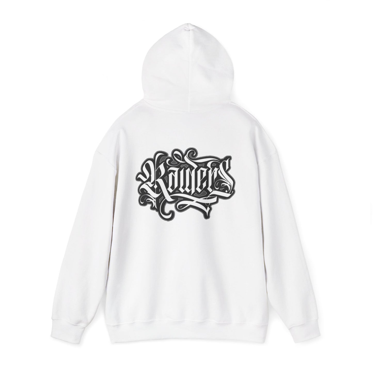 Las Vegas Raiders Tribal Logo Hoodie — Team Logo Fan Sweatshirt (White)