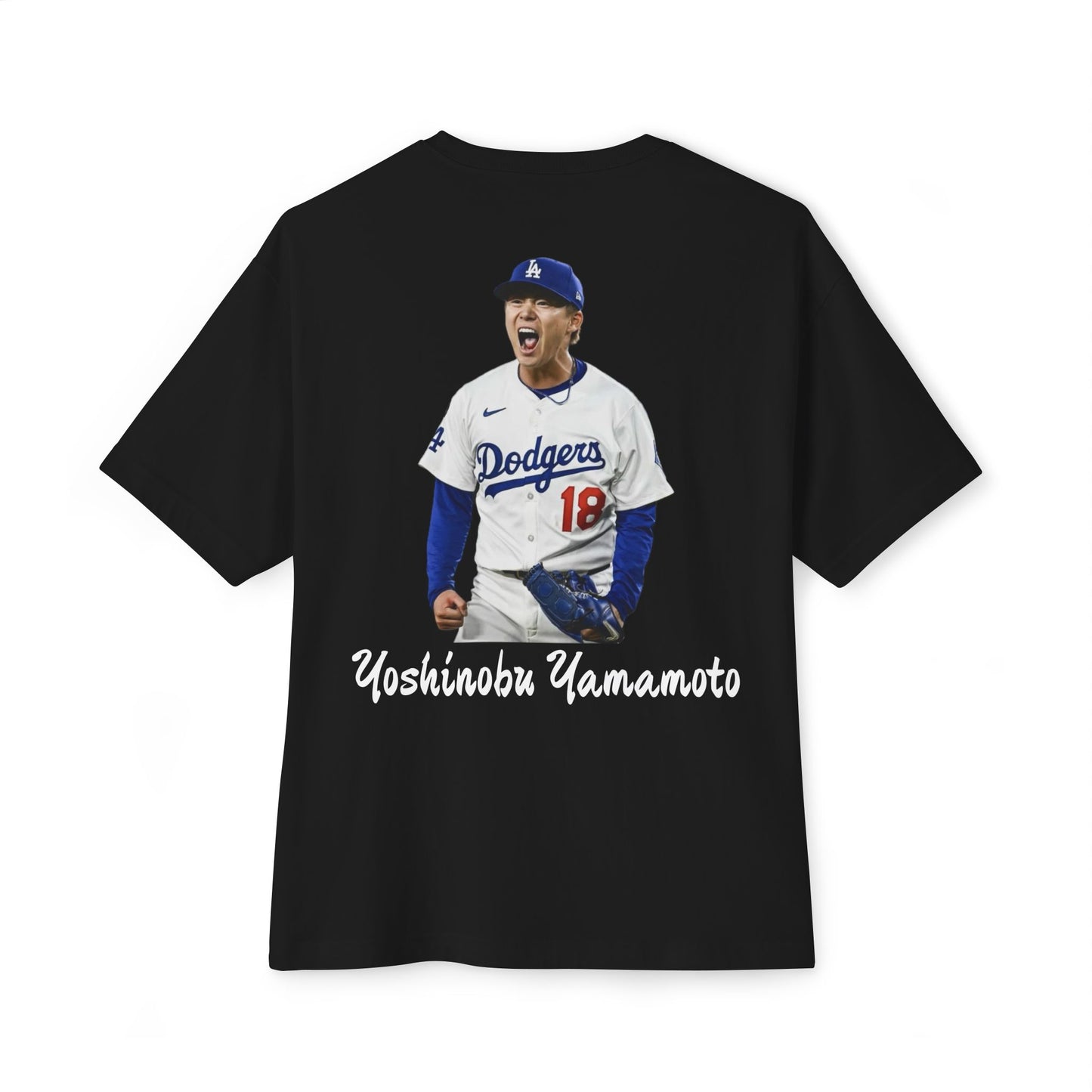 Dodgers Baseball Tee — Yoshinobu Yamamoto Player Graphic