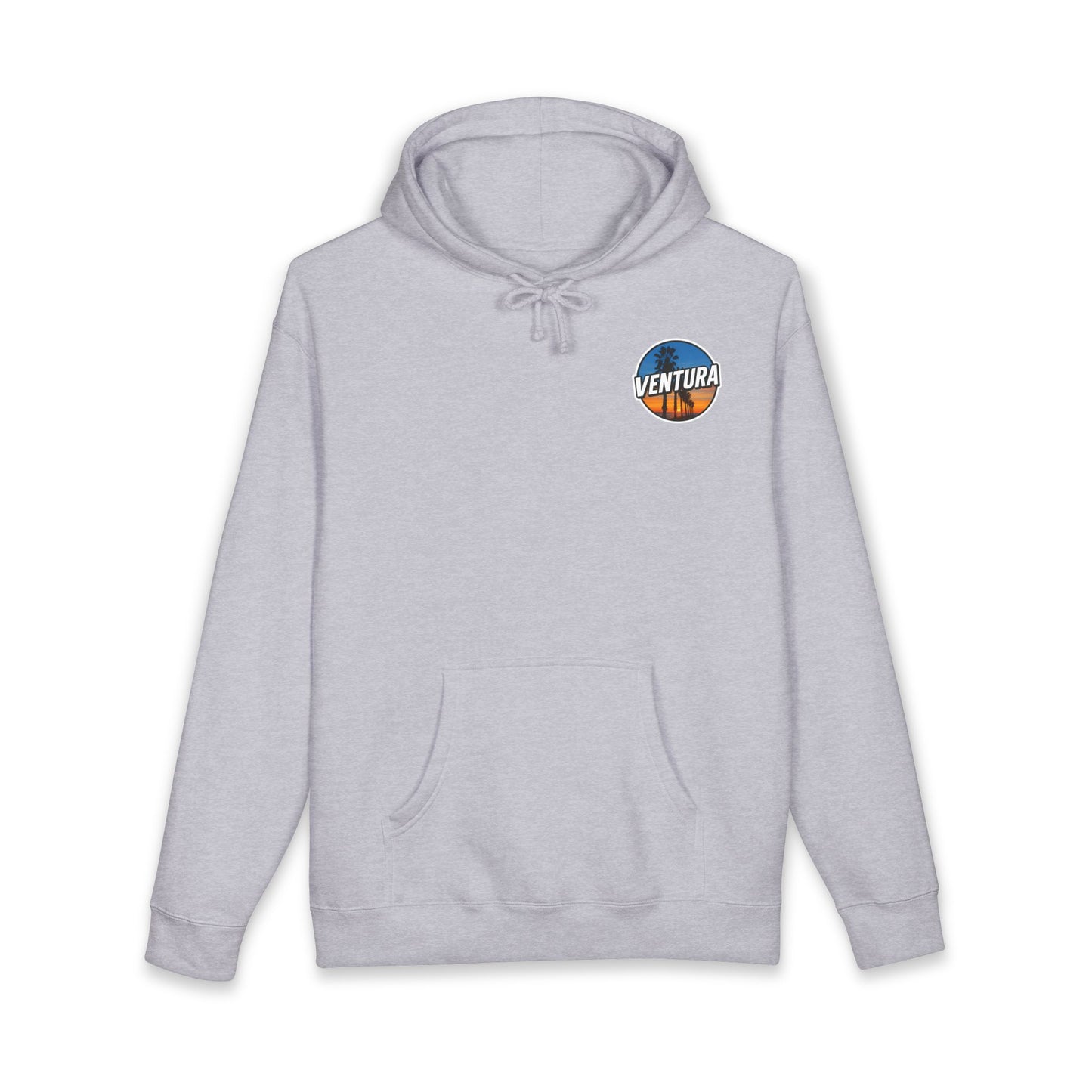 Surfer's Point Ventura Sunset Heavyweight Fleece Hoodie — Sports Grey