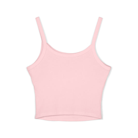 Dodgers Women's Spaghetti Tank Top — (Pink)