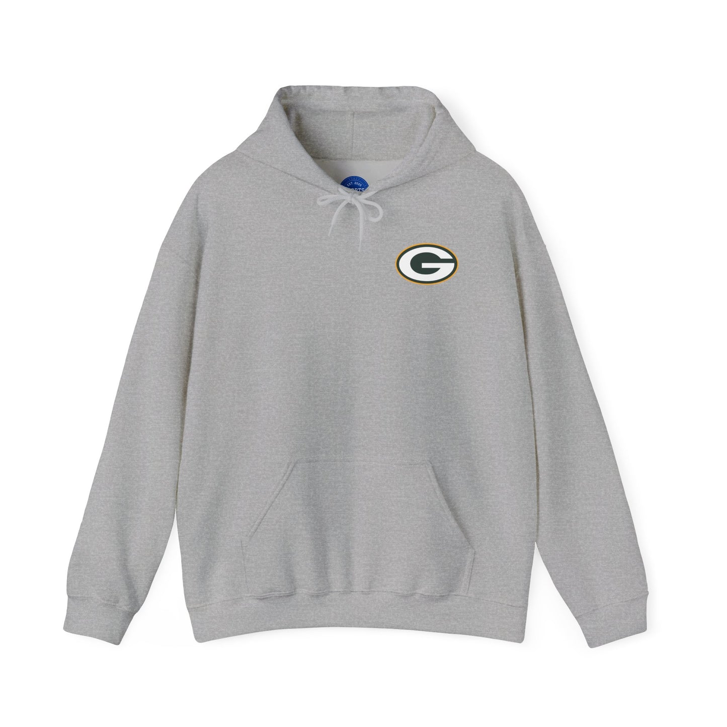 PACKERS Midweight Hoodie — Football Fan Sweatshirt (Sports Grey)