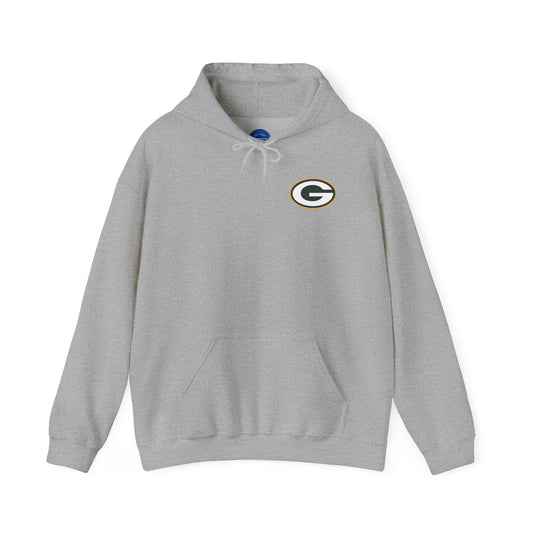 PACKERS Midweight Hoodie — Football Fan Sweatshirt (Sports Grey)