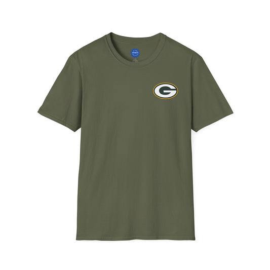 Green Bay Packers Military Green Logo T-Shirt — Fan Tee