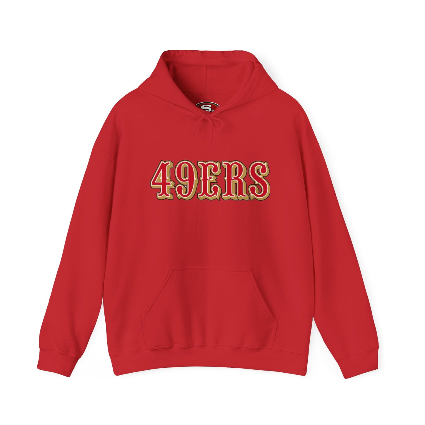 San Francisco 49ers Logo Hoodie — Team Sweatshirt for Fans (White) 2