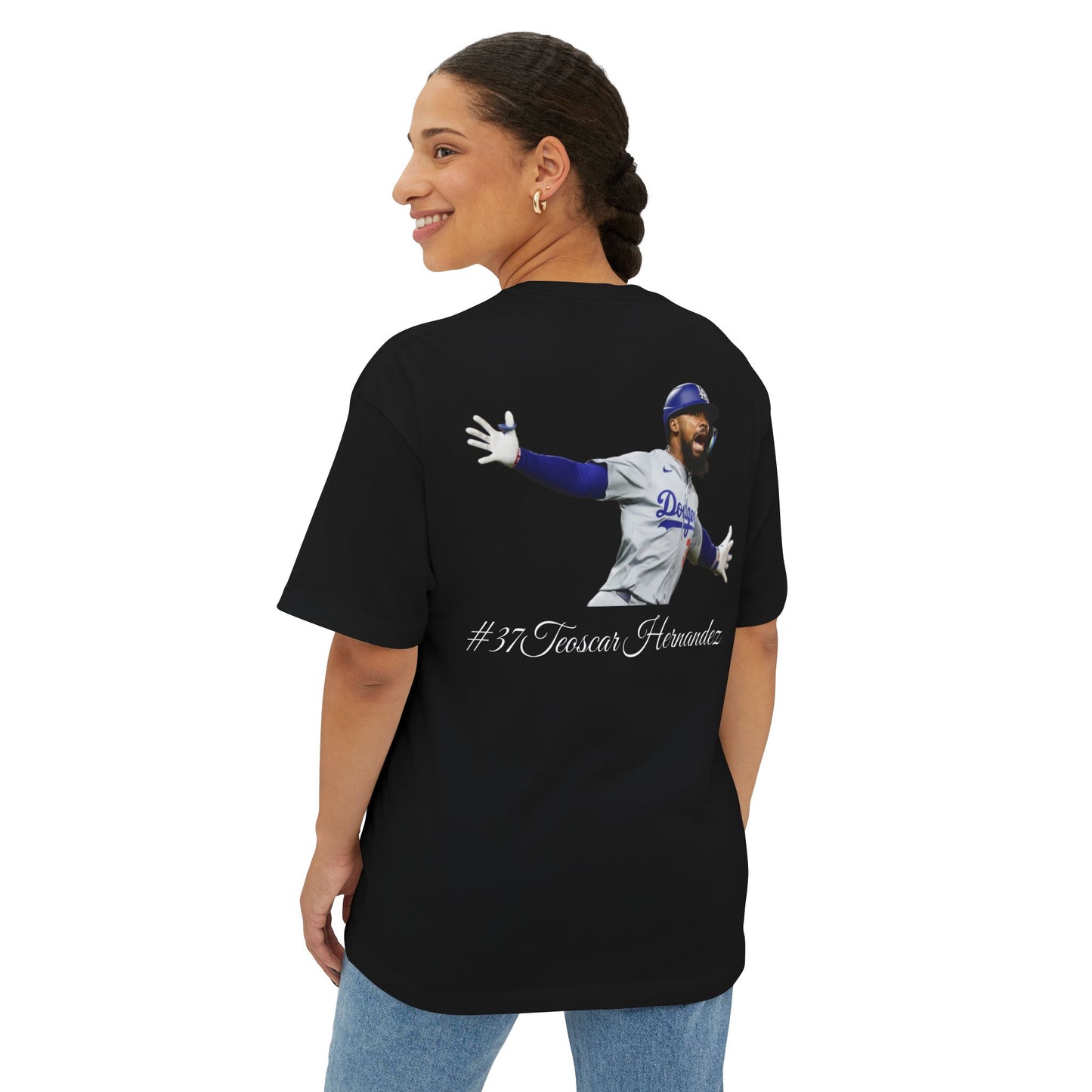 Teoscar Hernandez #37 Los Angeles Dodgers Baseball Tee