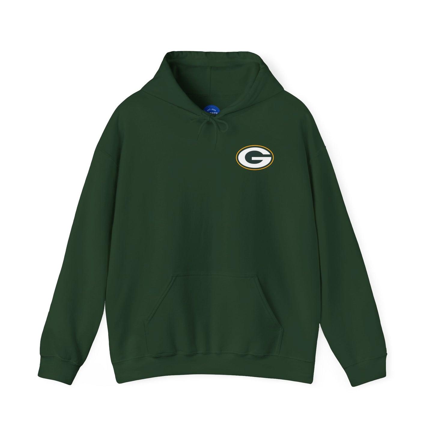 PACKERS Midweight Hoodie — Football Fan Sweatshirt (Forest Green)