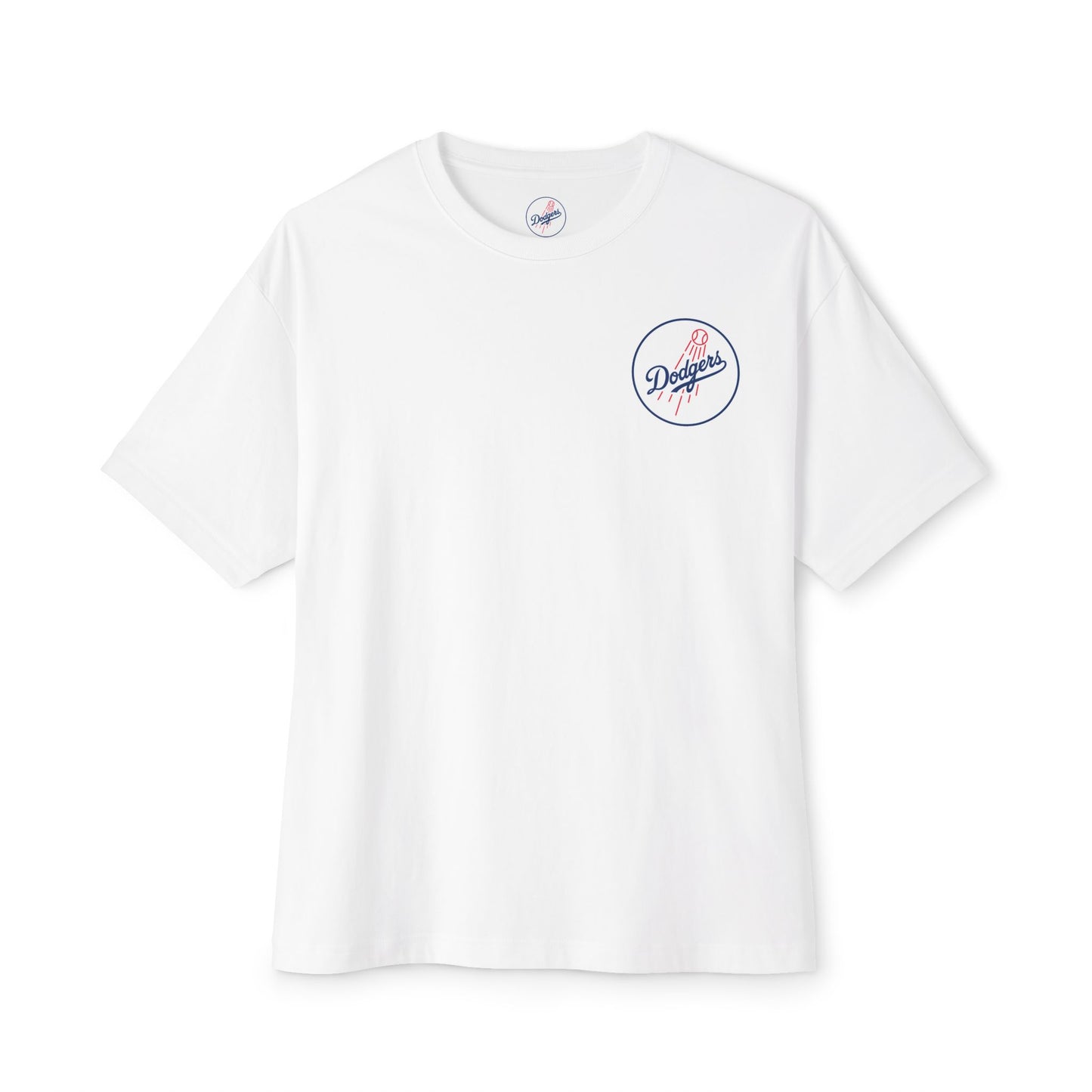 Dodgers Retro Logo Vintage Baseball Tee