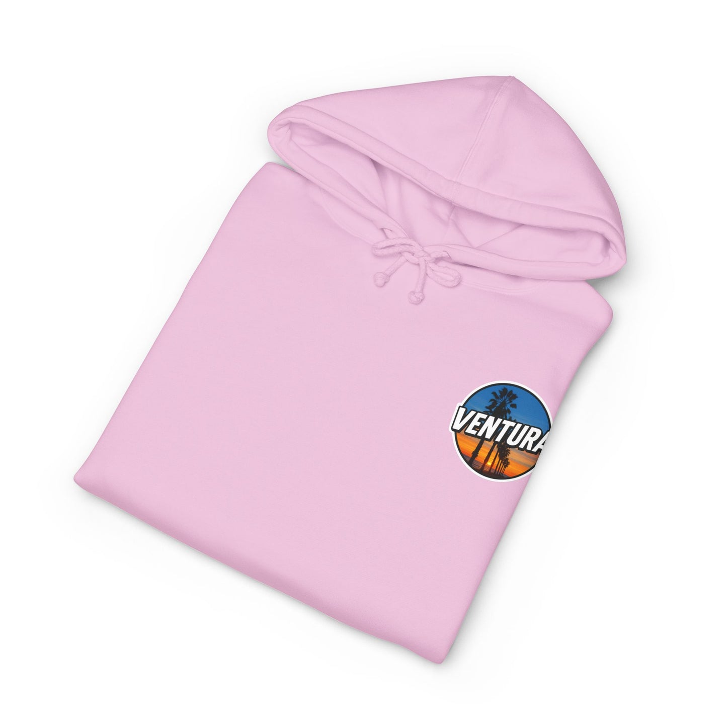 Surfer's Point Ventura Sunset Heavyweight Fleece Hoodie — Pink