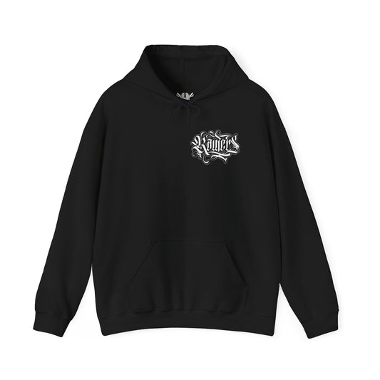 Las Vegas Raiders "One Nation" Hoodie — Team Logo Fan Sweatshirt (Black)