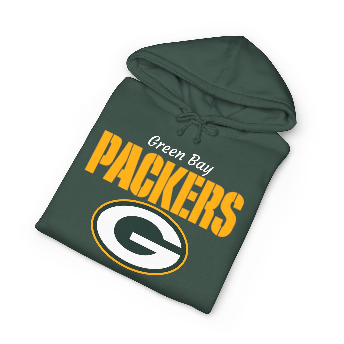 Packers Heavyweight Hoodie — Green Bay Football Pullover (Green)