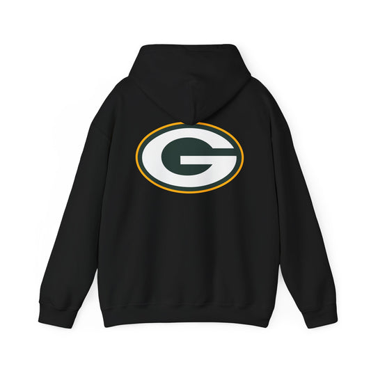 Packers Midweight Hoodie — Football Fan Hoodie (Black)