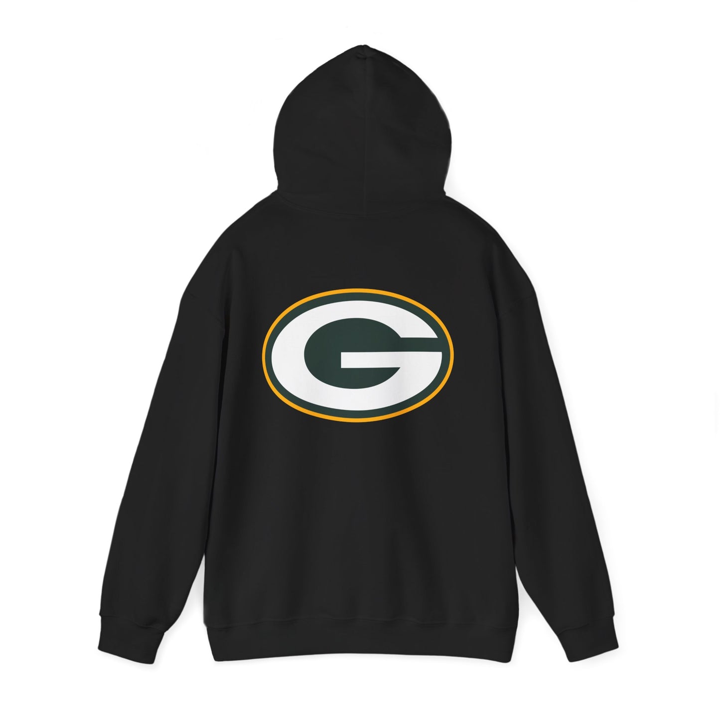 Packers Midweight Hoodie — Football Fan Hoodie (Black)