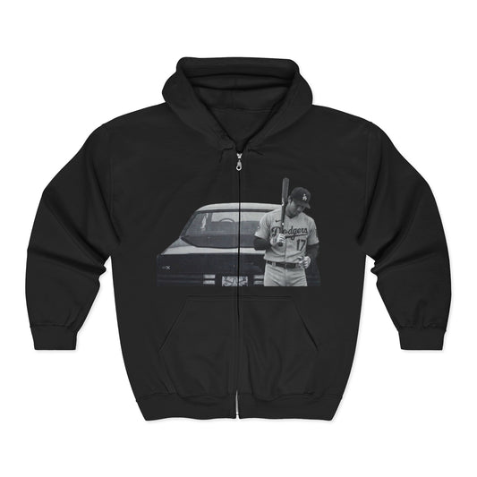 Not Like Us #17 Baseball Hoodie - Full-Zip Jacket (Player Photo & Back Number)