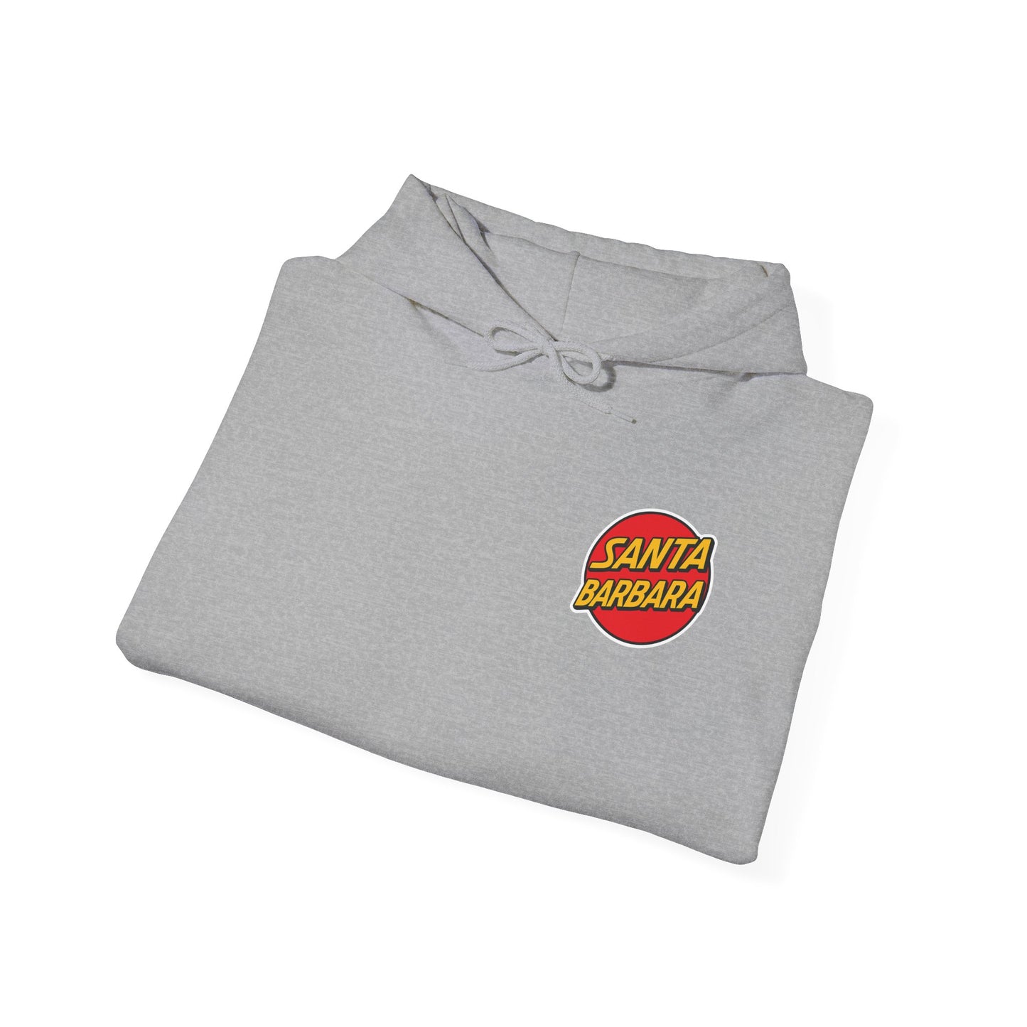 Santa Barbara Hoodie — Sports Grey City Pullover