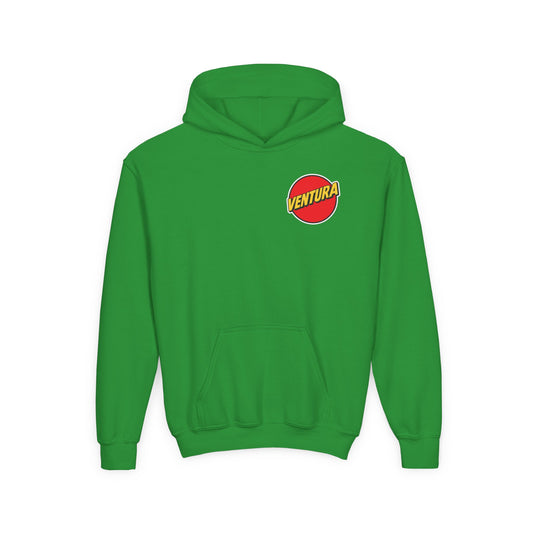 Ventura Red Beach Logo Youth Hoodie — Green