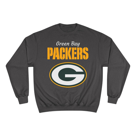PACKERS Champion Crewneck Sweatshirt (Charcoal Grey)