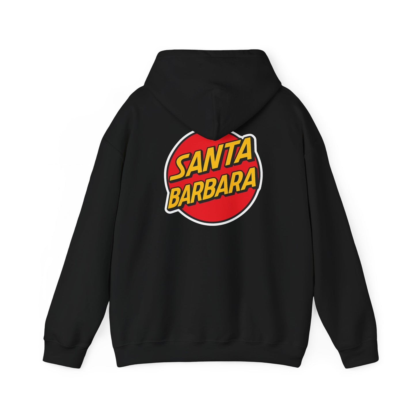 Santa Barbara Hoodie — Black City Pullover
