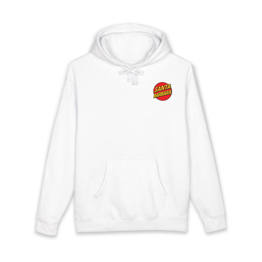 Santa Barbara Heavyweight Fleece Hoodie — White
