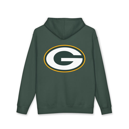 Packers Heavyweight Hoodie — Green Bay Football Pullover (Green)
