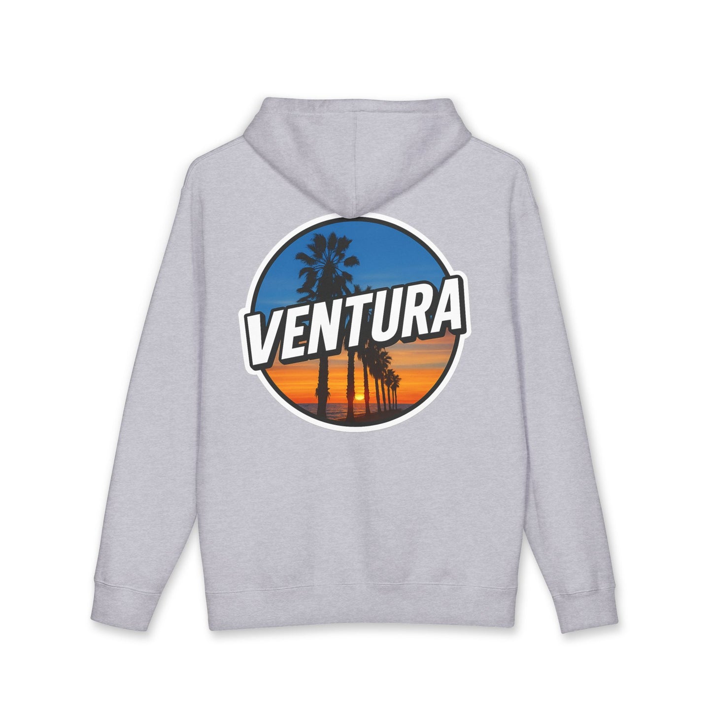 Surfer's Point Ventura Sunset Heavyweight Fleece Hoodie — Sports Grey