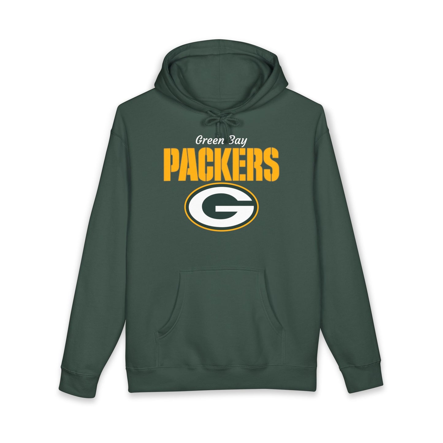 Packers Heavyweight Hoodie — Green Bay Football Pullover (Green)