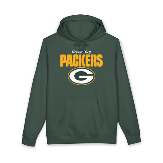 Packers Heavyweight Hoodie — Green Bay Football Pullover (Green)