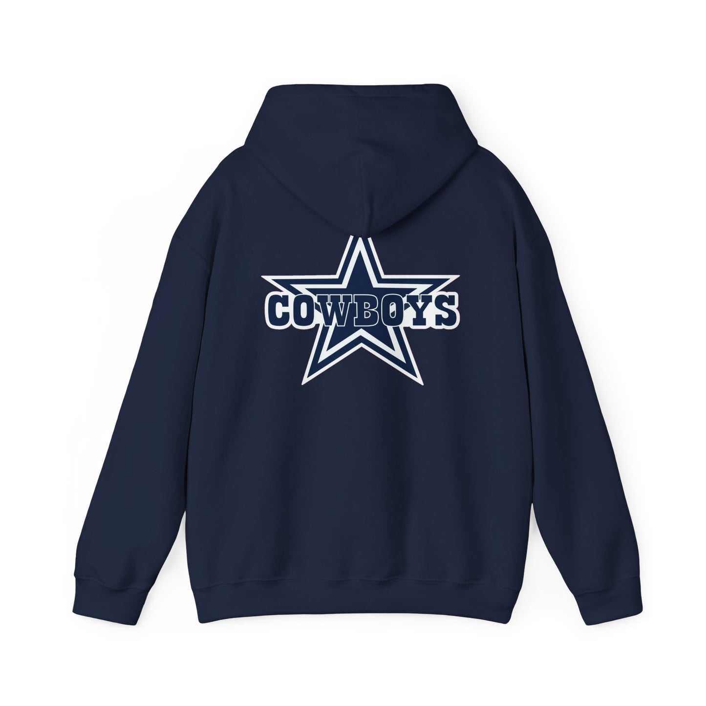 Dallas Cowboys Hoodie — Team Logo Fan Sweatshirt (Navy)