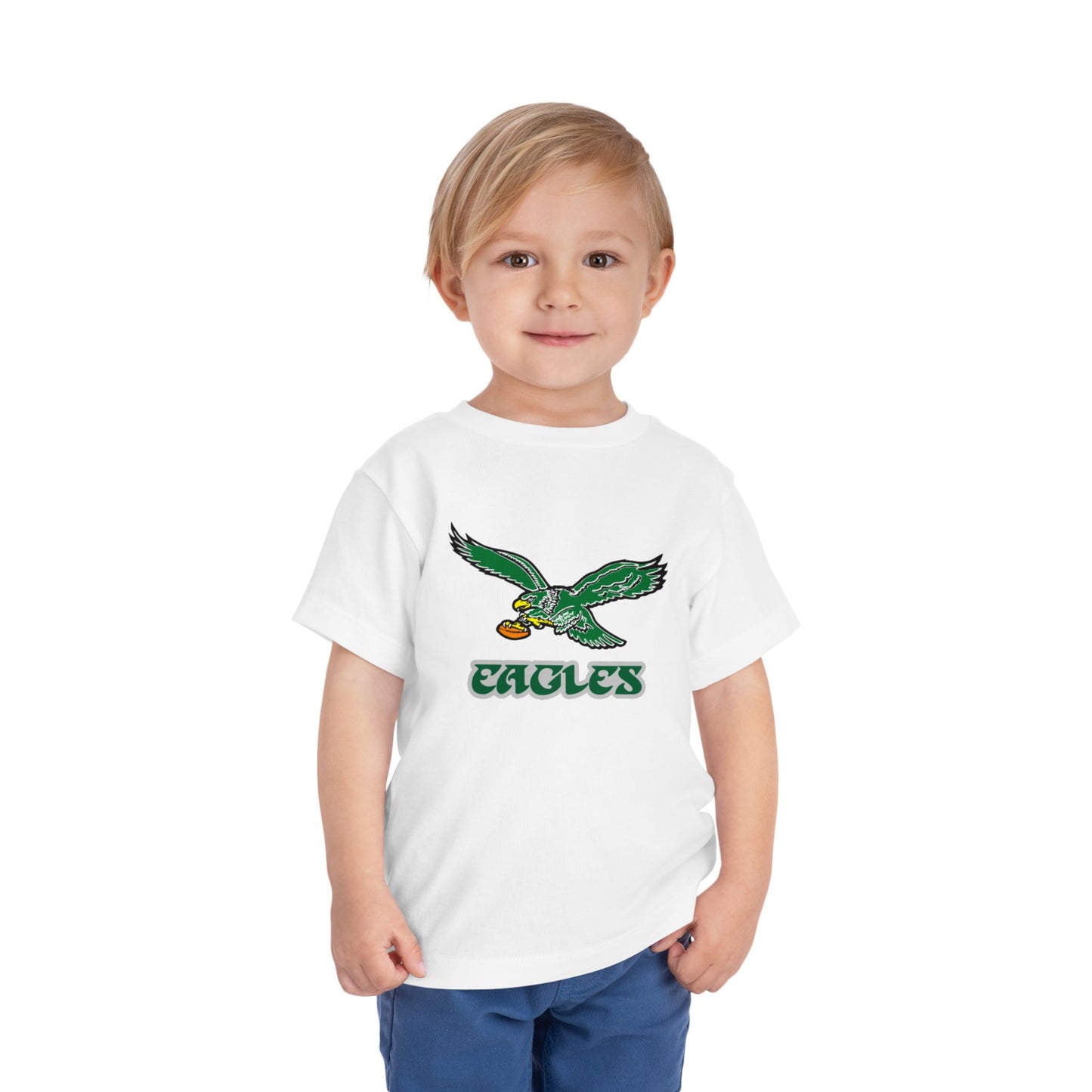 Toddler Philadelphia Eagles Vintage Helmet Football Tee