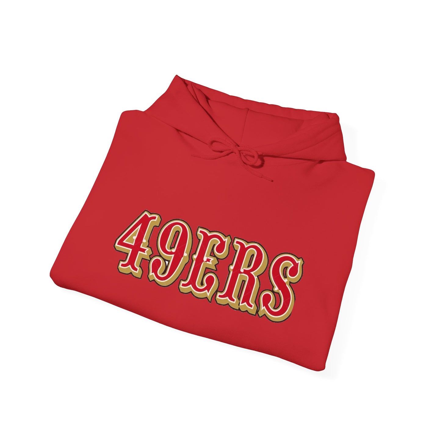 San Francisco 49ers Logo Hoodie — Team Sweatshirt for Fans (White) 2