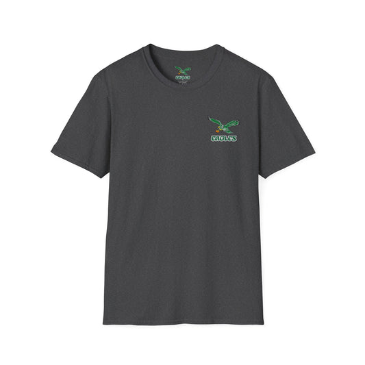 Philadelphia Eagles Vintage Logo Tee — Official Team Fan T-Shirt (Dark Heather)