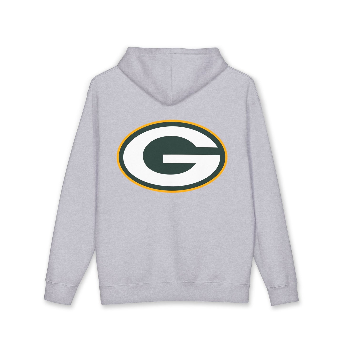 Packers Heavyweight Hoodie — Green Bay Football Pullover (Sports Grey)