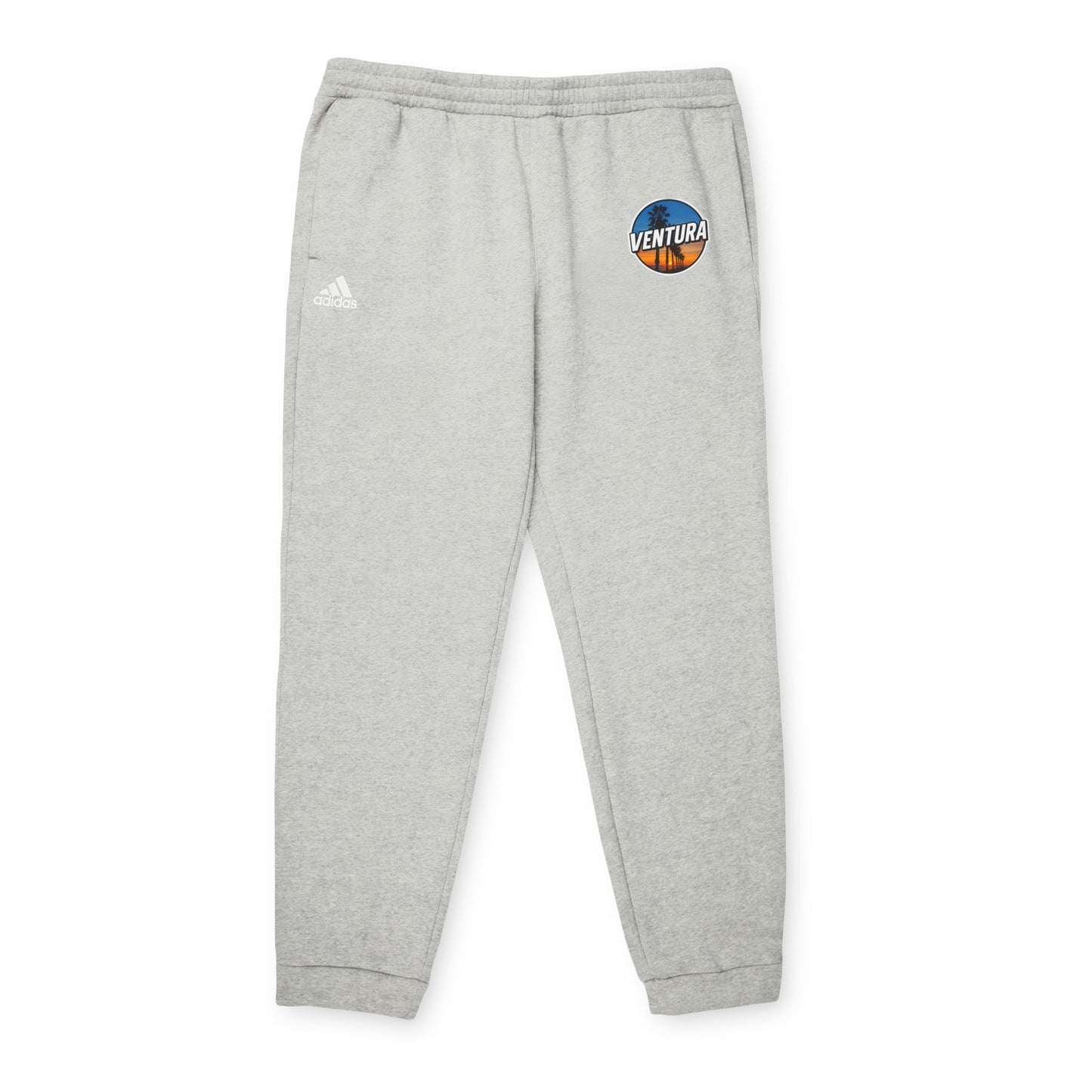 Ventura Surfer's Point Graphic Joggers — Grey Fleece Sweatpants