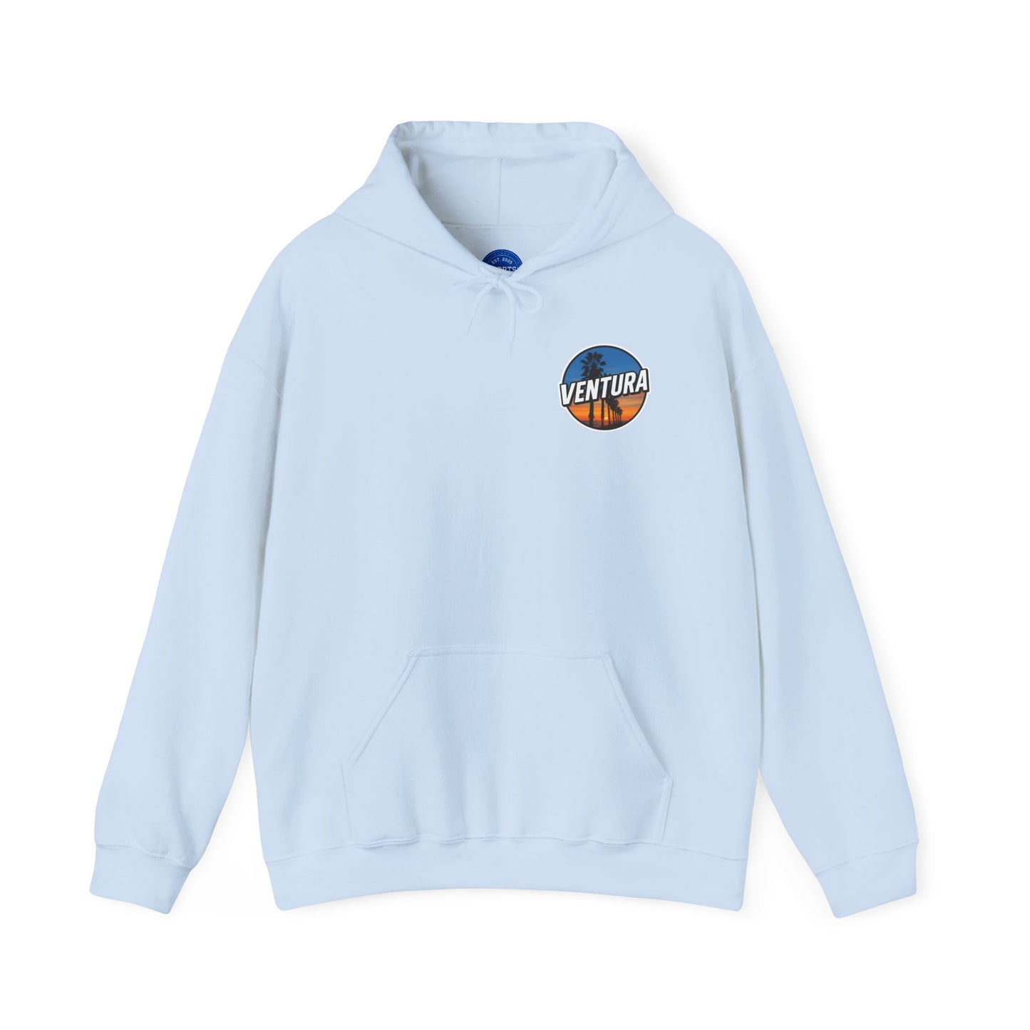 Surfer's Point Hoodie — Ventura Light Blue Pullover