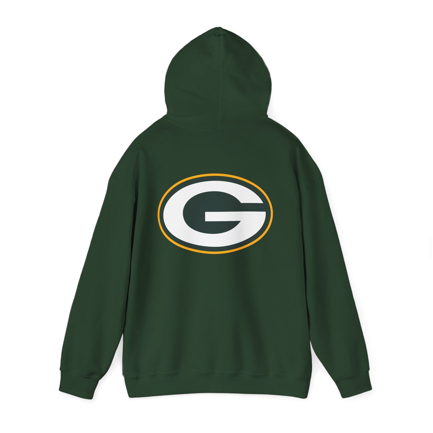 Packers Midweight Hoodie — Football Fan Hoodie (Forest Green)