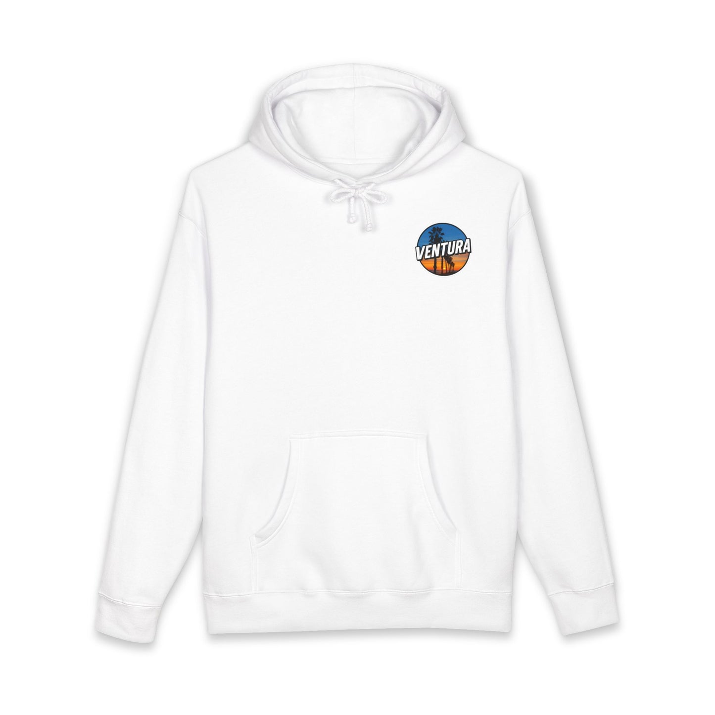 Surfer's Point Ventura Sunset Heavyweight Fleece Hoodie — White