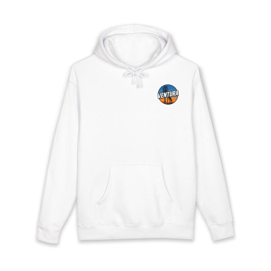 Surfer's Point Ventura Sunset Heavyweight Fleece Hoodie — White